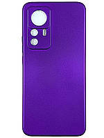 Чехол для Xiaomi 12T / 12T Pro-Silicone Case SMTT фиолетовый