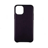 Чехол для iPhone 11 Pro- кожаный Ahimsa PU Leather Case Logo фиолетовый