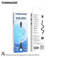 USB кабель Tornado TX6 Micro (3,0A/1м)- білий
