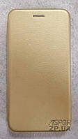 Чохол-книжка для Meizu M5- Aspor leather золотий