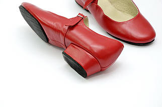 Туфлі для танців м*які -з раздільною підошвою(каблук 2,5см)