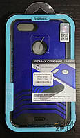 Чехол для iPhone 7 Plus-пластиковый Remax Saman синий