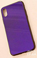 Чехол для iPhone X/XS- Chameleon Glass фиолетовый