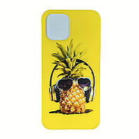 Чехол для iPhone 12 Pro Max (6.7")- Case Art желтый DJ