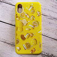 Чехол для iPhone X-Case Art желтый