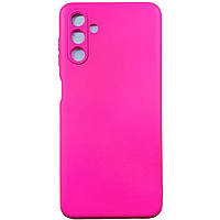 Чехол для Samsung A04s/A13 5G- Soft Silicone Case малиновый