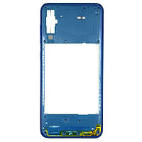 Задняя часть корпуса Samsung A50/A505 (антенна, пластик вкл. гром.) Blue