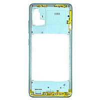 Задняя часть корпуса Samsung A51 A515 (антенна, пластик вкл. гром.) Blue