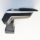 Підлокітник Armcik S4 зі зсувною кришкою і регульованим нахилом для Peugeot Partner I Lift. 2002-2008