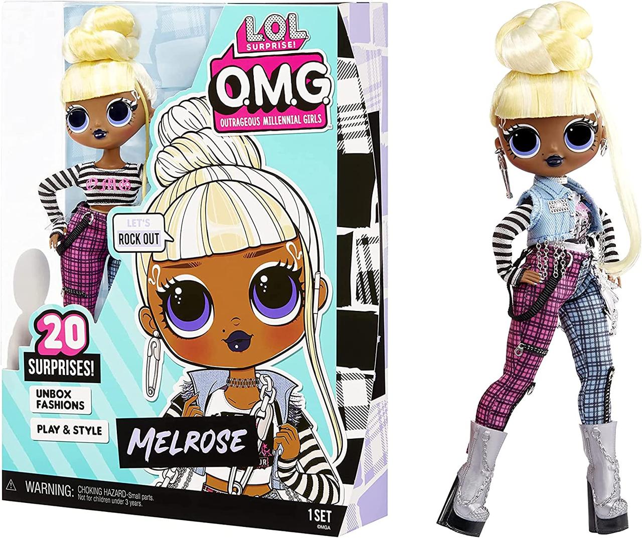 УЦІНКА!!! Лялька Лол Омг Мелроуз 20 сюрпризів LOL Surprise OMG Melrose 581864
