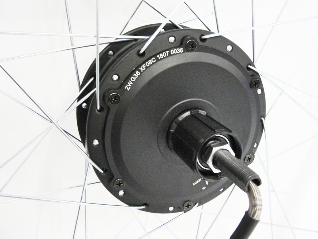 Електроколесо на велосипед MXUS XF08С 36V 350W заднє редукторне під касету