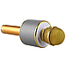 Мікрофон для караоке Wster WS-858 Bluetooth з USB золото  УЦІНКА (s289), фото 3