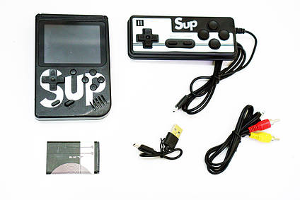 Портативна ігрова приставка SUP з джойстиком + 400 ігор Sup game box, фото 2