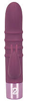 Вібромасажер із кліторальним стимулятором Elegant Series Rabbit Vibe, фото 4