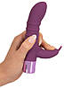Вібромасажер із кліторальним стимулятором Elegant Series Rabbit Vibe, фото 8