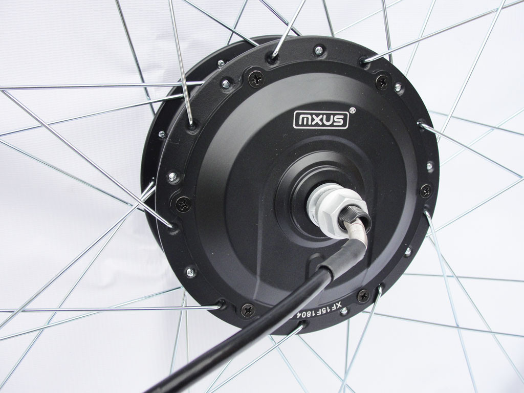 Електроколесо на велосипед MXUS XF15F 36/48V 350-500W переднє редукторне