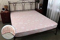 Простирадло на гумовій стрічці Руно Beige star бязь 90x200см (503.114У_Beige star)