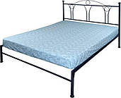 Простирадло на гумці Руно Блакитний вензель бязь 140x200см (501.114У_блакитний вензель)