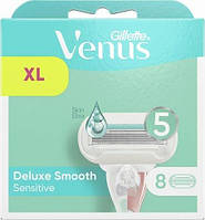 Змінні картриджі для гоління Venus Deluxe Smooth Sensitive 8 шт