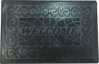 Коврик под двери резиновый "Welcome-3" 40x59 см (RMP05-4059)