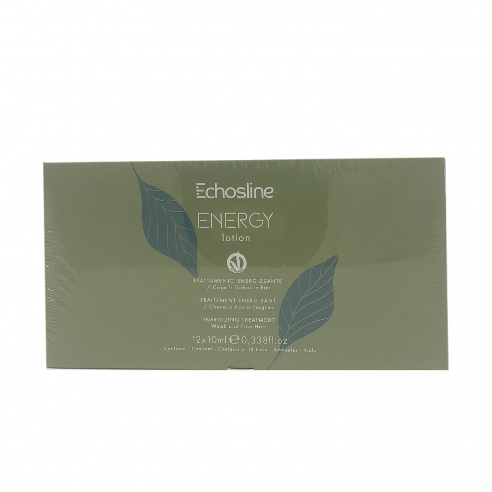 Лосьйон для волосся Echosline Energy Lotion "Бодучий догляд" 12x10 мл