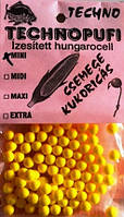 Techno pufi шарики пенопласта Кукуруза, 2-4мм, mini