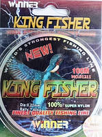 Леска для рыбалки King Fisher Winner, 0,22мм, 100м., 7,4кг