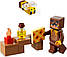 Конструктор лего Майнкрафт Бджолиний будиночок Lego Minecraft 21241, фото 7