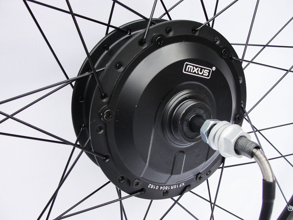 Електроколесо на велосипед MXUS XF15R 36/48V 350-500W заднє редукторне