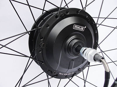 Електроколесо на велосипед MXUS XF15R 36/48V 350-500W заднє редукторне