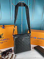 Кожаная мужская сумка Louis Vuitton Луи Витон ЛВ