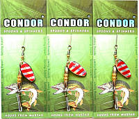Блесна вращающаяся, Condor (Кондор), 5гр, цвет 118