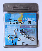 Cobra crystal, крючки для рыбалки , 10шт, №5