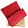 Яскравий горизонтальний жіночий гаманець натуральна шкіра червоний Арт.16600 red Fuerdanni (54), фото 4