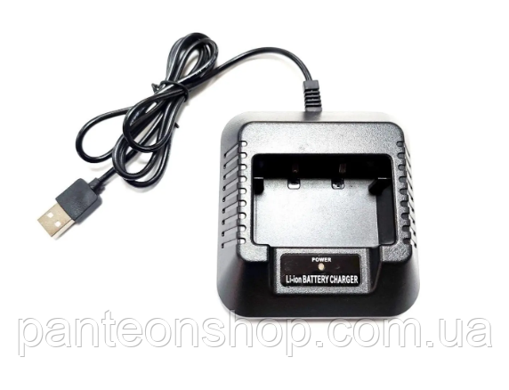 Зарядний пристрій / стакан USB для радіостанції Baofeng UV-5R, фото 1
