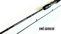 Удилище спиннинговое Siweida Samurai, тест 1-7г, длина 1,8м