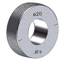 Калібри - кільця гладкі   Ø 3 - 20     +/- 0,002 мм