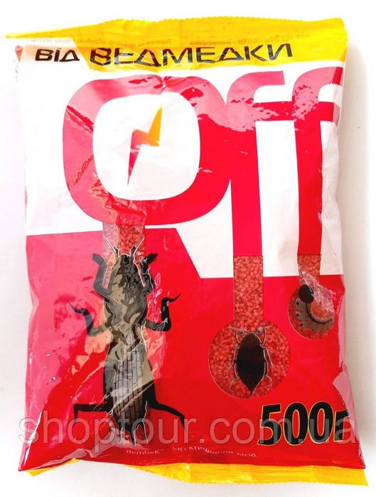 Купить От медведки OFF, 500г., гранула, цена 30.55 грн — Prom.ua (ID ...