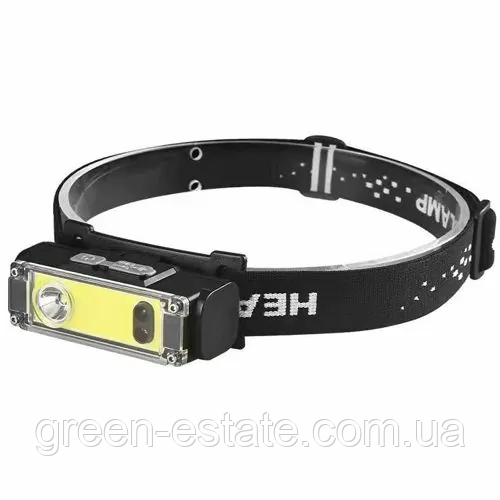 Ліхтарик налобний акумуляторний сенсорний Headlamp