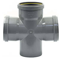 Хрестовина Redi Ø110 87° PVC