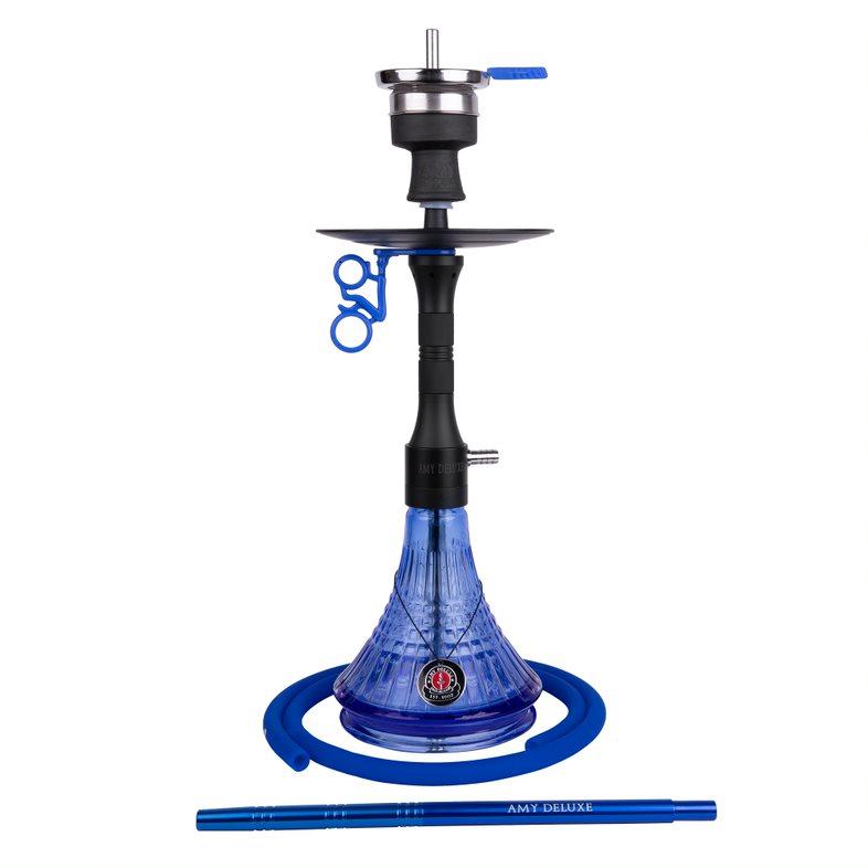 Кальян AMY Deluxe 126.02 Alu Cage S синій