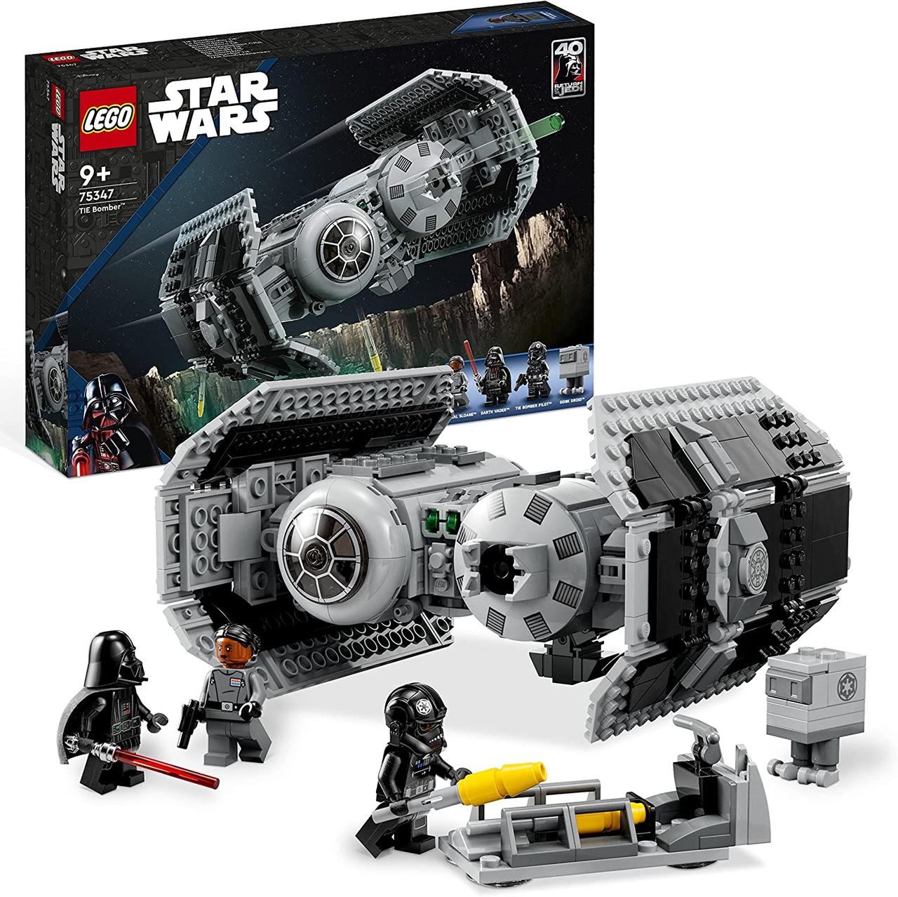 Конструктор Лего Стар Варс Бомбардувальник Lego Star Wars TIE 75347