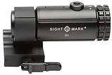 Коліматорний приціл Sightmark Ultra Shot Sight + Збільшувач Sightmark T-3 Magnifier, фото 7