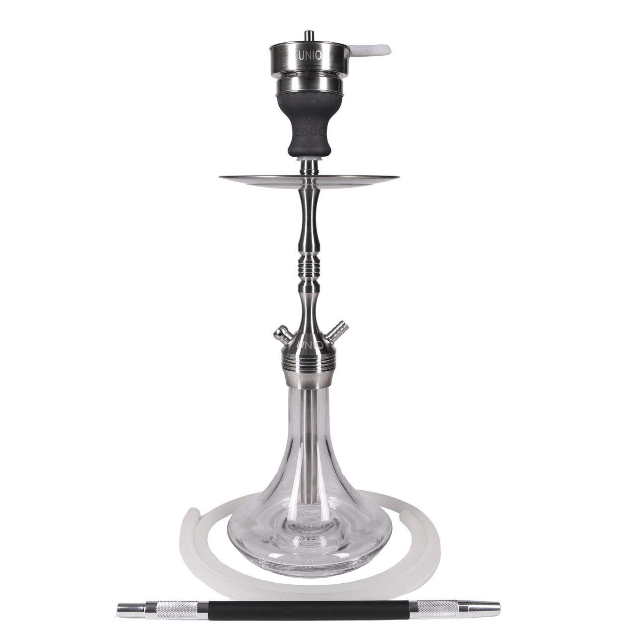 Кальян AMY UNIO 002.02 висота 60 см на 1 персону Прозорий