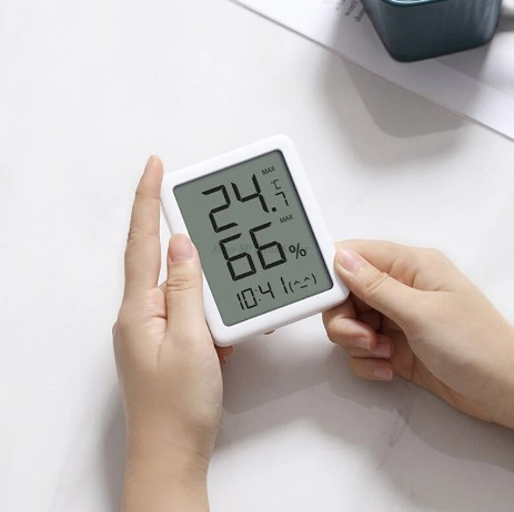 Настольные цифровые часы датчик температуры и влажности термогигрометр  термометр комнатный гигрометр для дома (ID#1742303134), цена: 399 ₴, купить  на Prom.ua