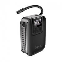 Портативный компрессор для автомобиля насос HOCO Breeze portable smart air pump S53