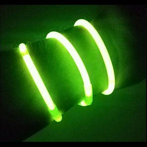 Неонові палички браслети, що світяться ХІС Glow Stick, 100 шт, фото 4