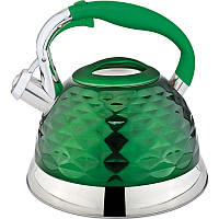 Чайник со свистком Rainstahl 2.7 л (RS-7634-27) Зеленый