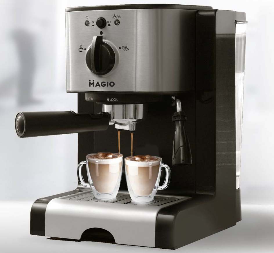 Кофеварка еспресо/капучино 15 бар Magio (MG-960) - фото 6 - id-p1323120040