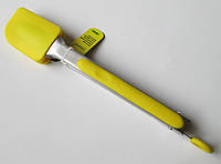 Щипцы сервировочные силиконовые Maestro 23 см (MR-1166) Желтый